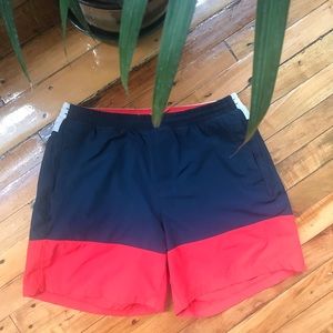 XXL Birddogs Red White Blue Shorts 8 inch Inseam